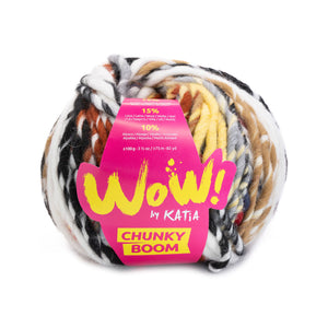 Neu WOW-CHUNKY BOOM von KATIA , 100g