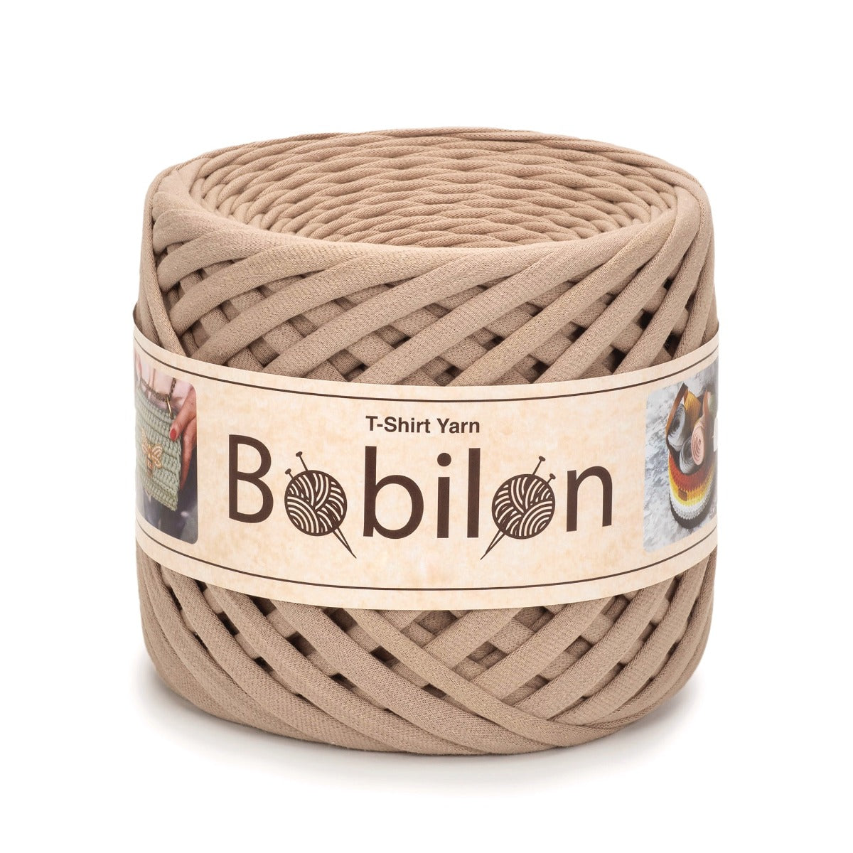 Bobilon T-shirt yarn 3-5mm, 100m