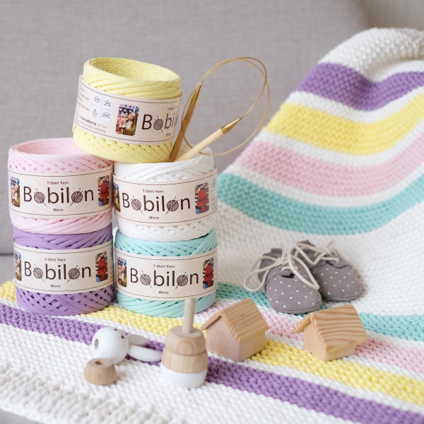 Bobilon T-shirt yarn 3-5mm, 100m