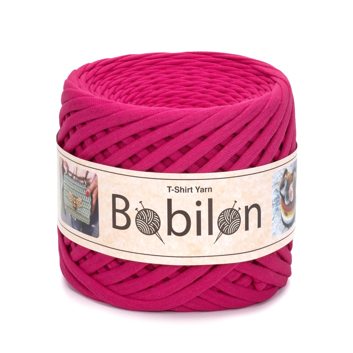 Bobilon T-shirt yarn 3-5mm, 100m