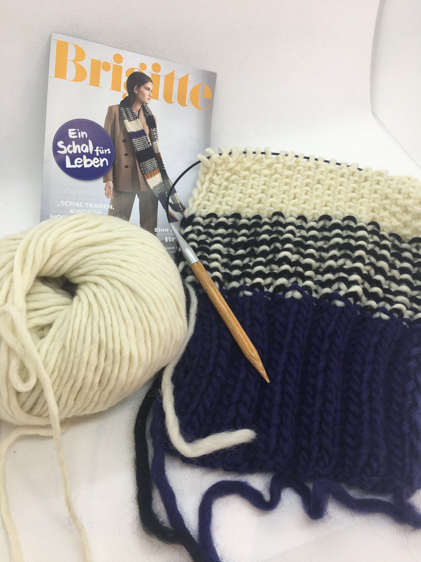 "A Scarf for Life 2021" by Brigitte and Lana Grossa