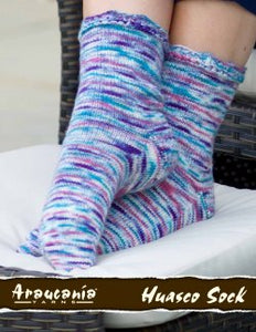 Huasco Sock Hand Painted von Araucania, 100g Strang
