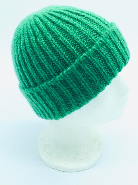 Cashmere Light Ribbed Beanie