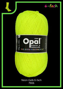 Opal Sockenwolle 6-Fach Neon 150g