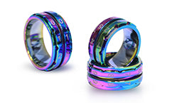 Regenbogen Reihenzähler Ring von KnitPro