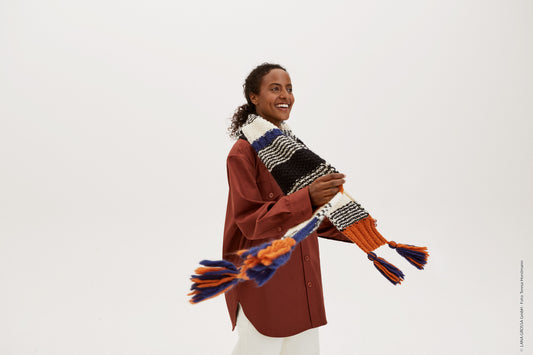 "A Scarf for Life 2021" by Brigitte and Lana Grossa